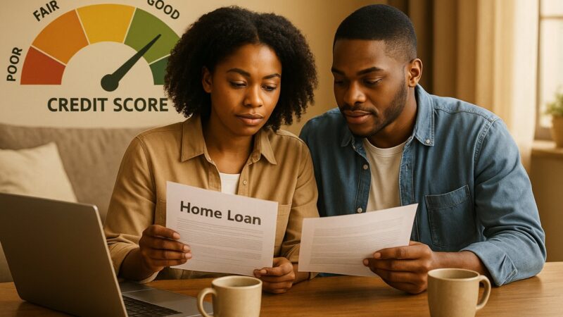 credit scores and home loans for first-time Black buyers